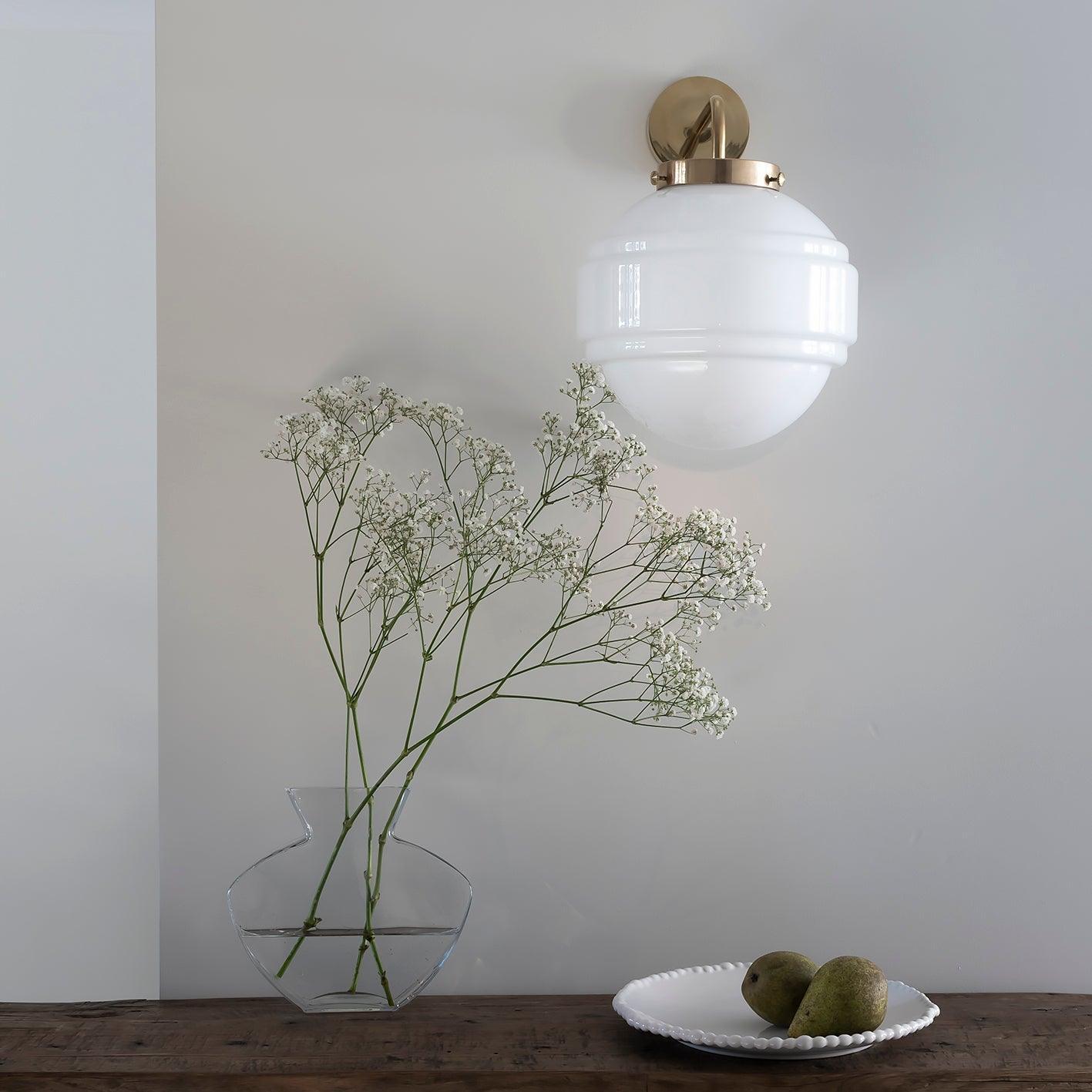 Kinkiet SATURN nikiel Embassy Interiors Eye on Design