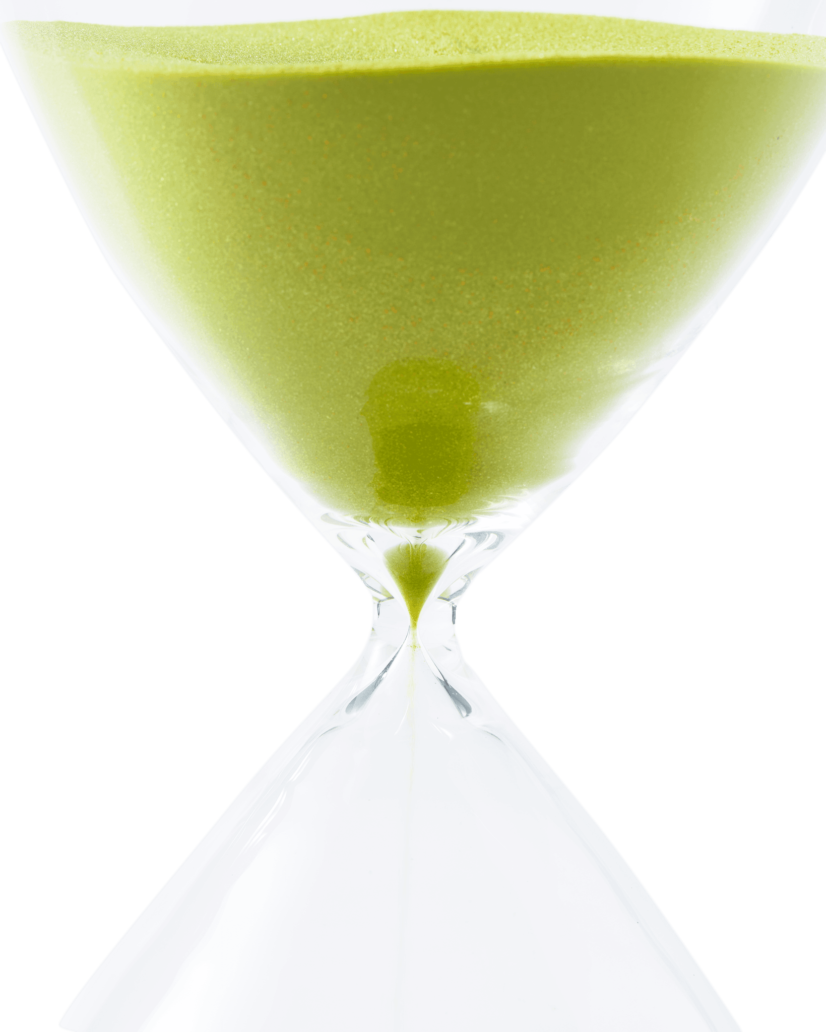 Klepsydra BALL limonkowy Pols Potten Eye on Design