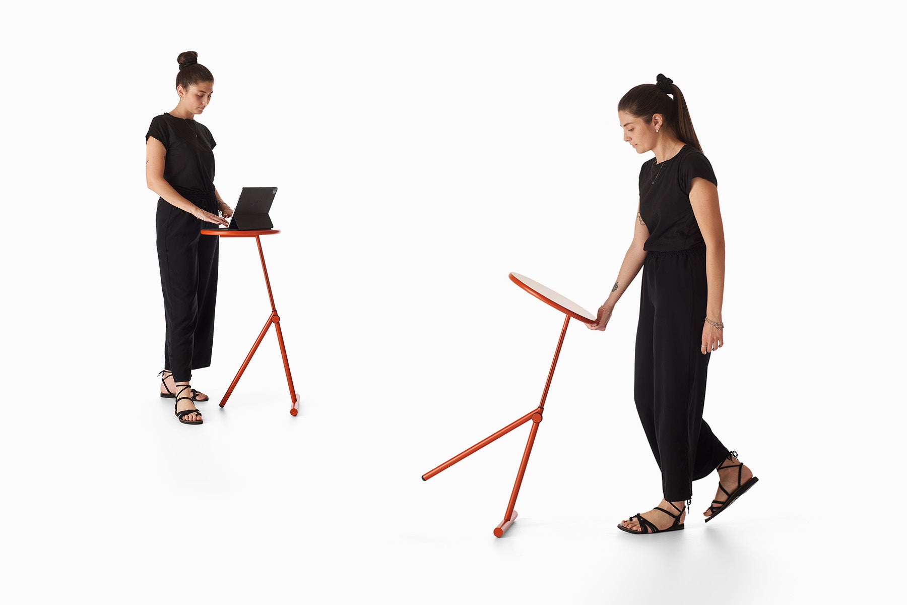 KOJI orange side table