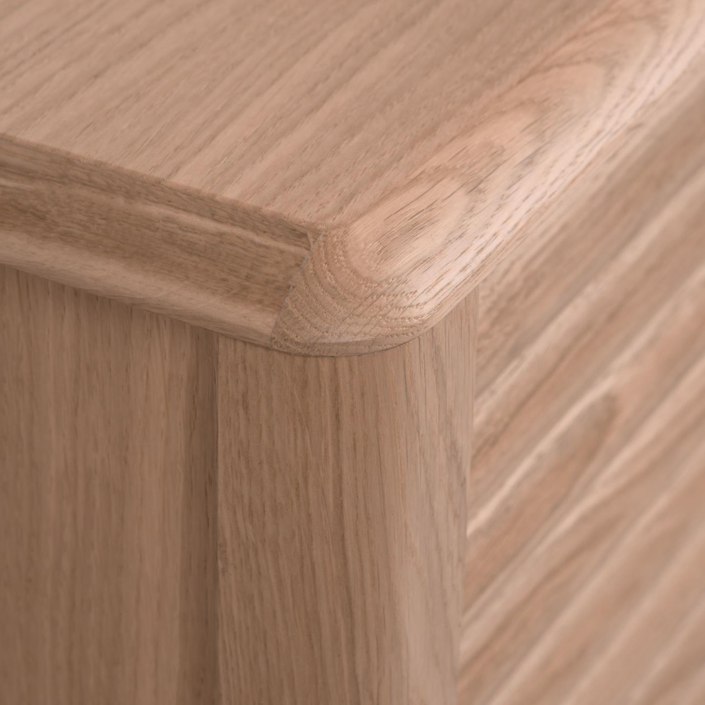 Komoda 2-drzwiowa LENON drewno dębowe La Forma Eye on Design