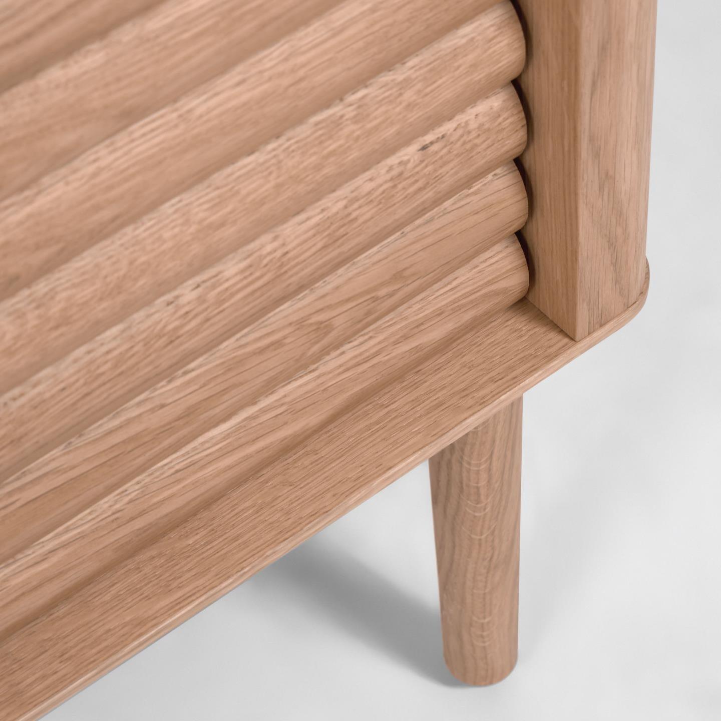 Komoda 2-drzwiowa LENON drewno dębowe La Forma Eye on Design