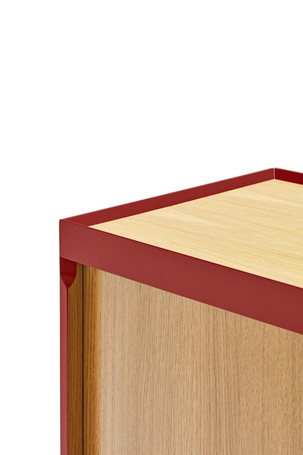 Komoda ARISTA czerwony Teulat Eye on Design