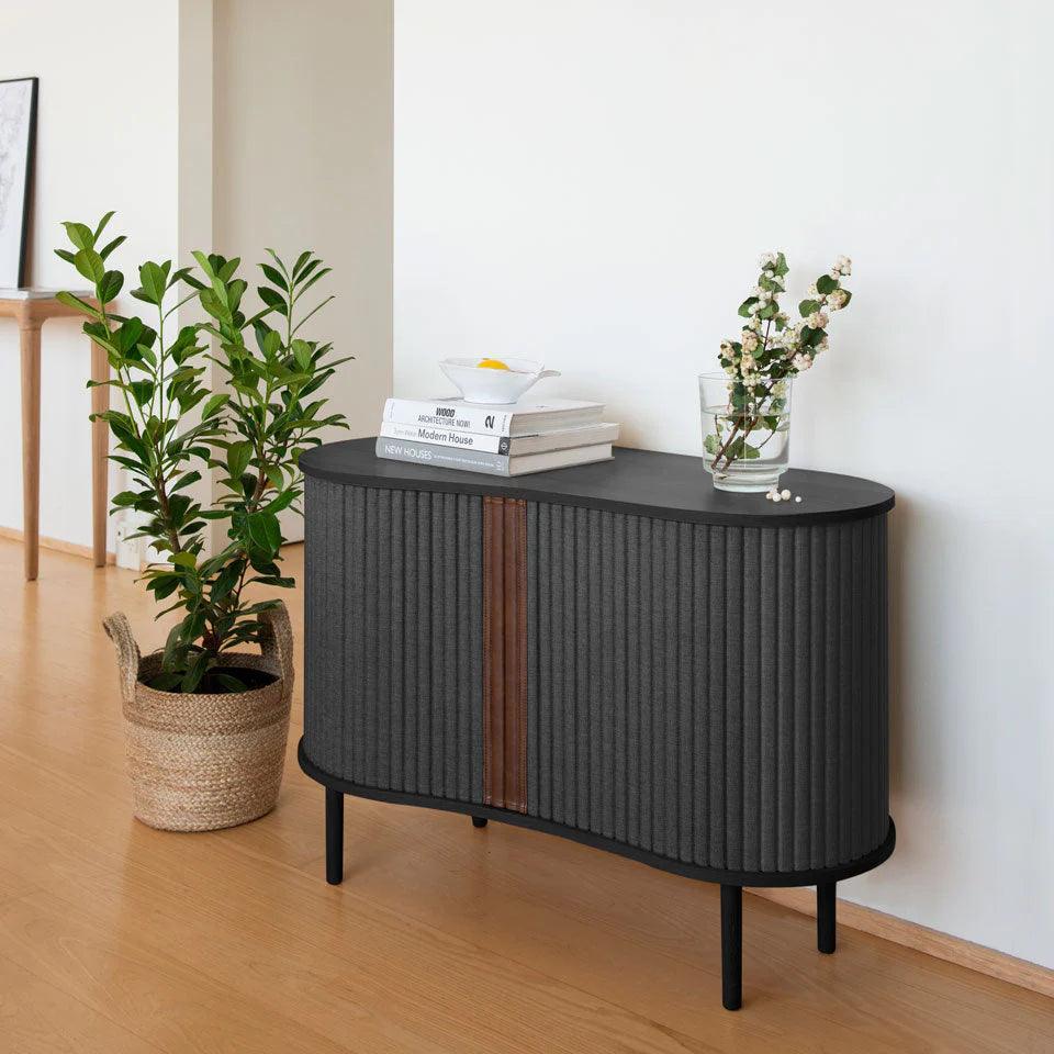 Komoda AUDACIOUS antracytowy z czarnym dębem UMAGE Eye on Design