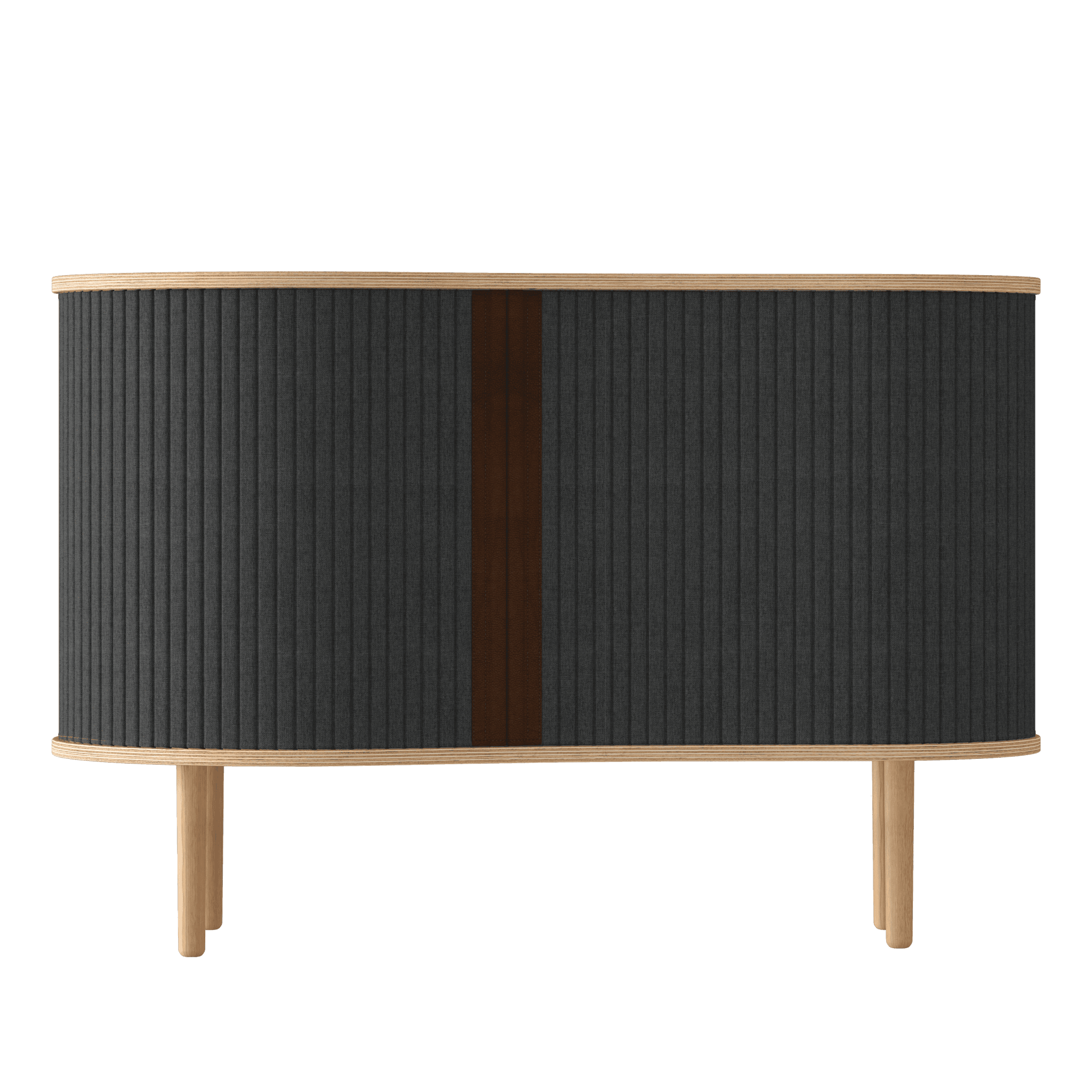 Komoda AUDACIOUS antracytowy z dębem UMAGE Eye on Design