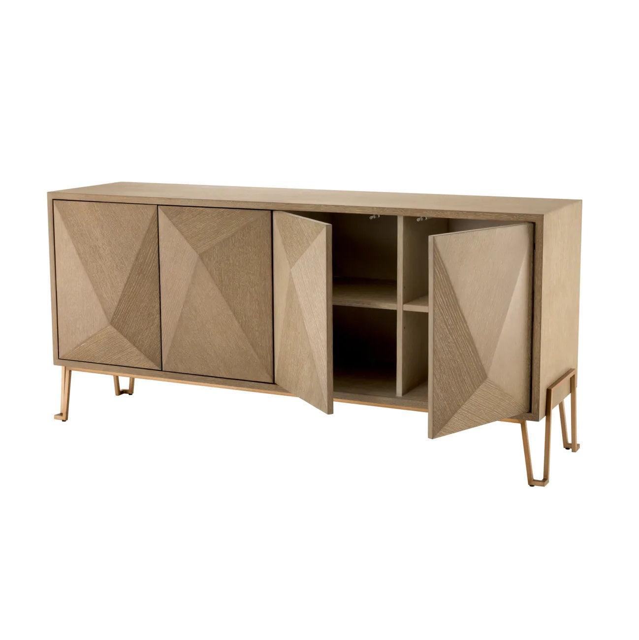 Komoda HIGHLAND fornir dębowy Eichholtz Eye on Design