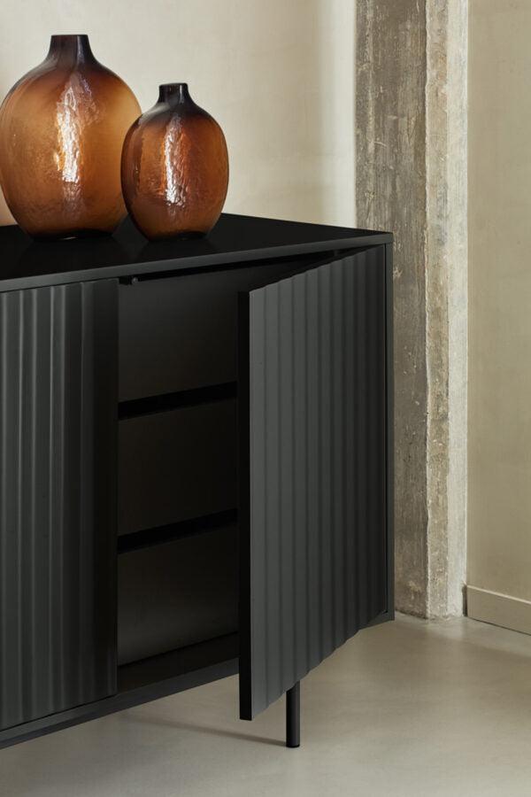 Komoda mała SIERRA czarny Teulat Eye on Design