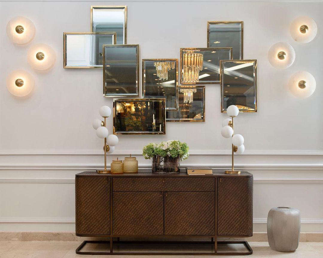 Komoda NAPA VALLEY ciemnobrązowy fornir dębowy Eichholtz Eye on Design