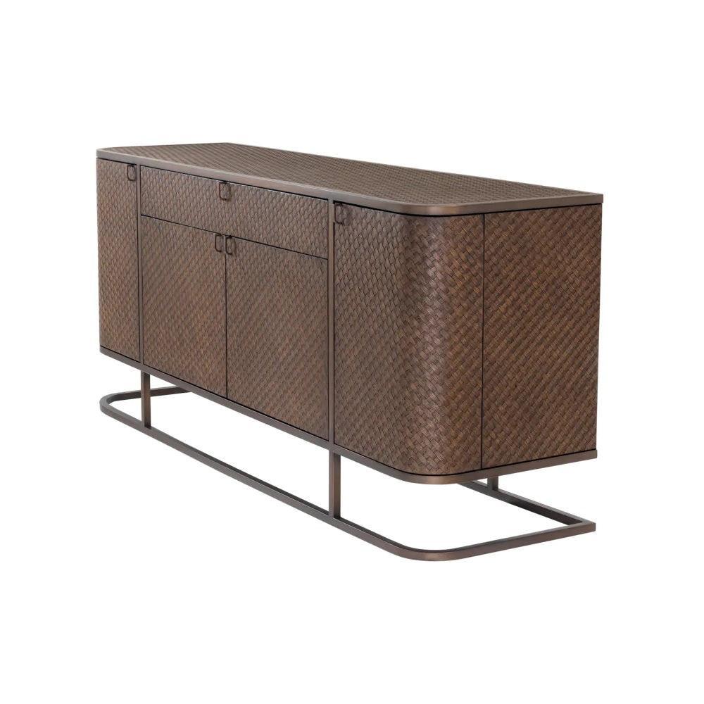 Komoda NAPA VALLEY ciemnobrązowy fornir dębowy Eichholtz Eye on Design