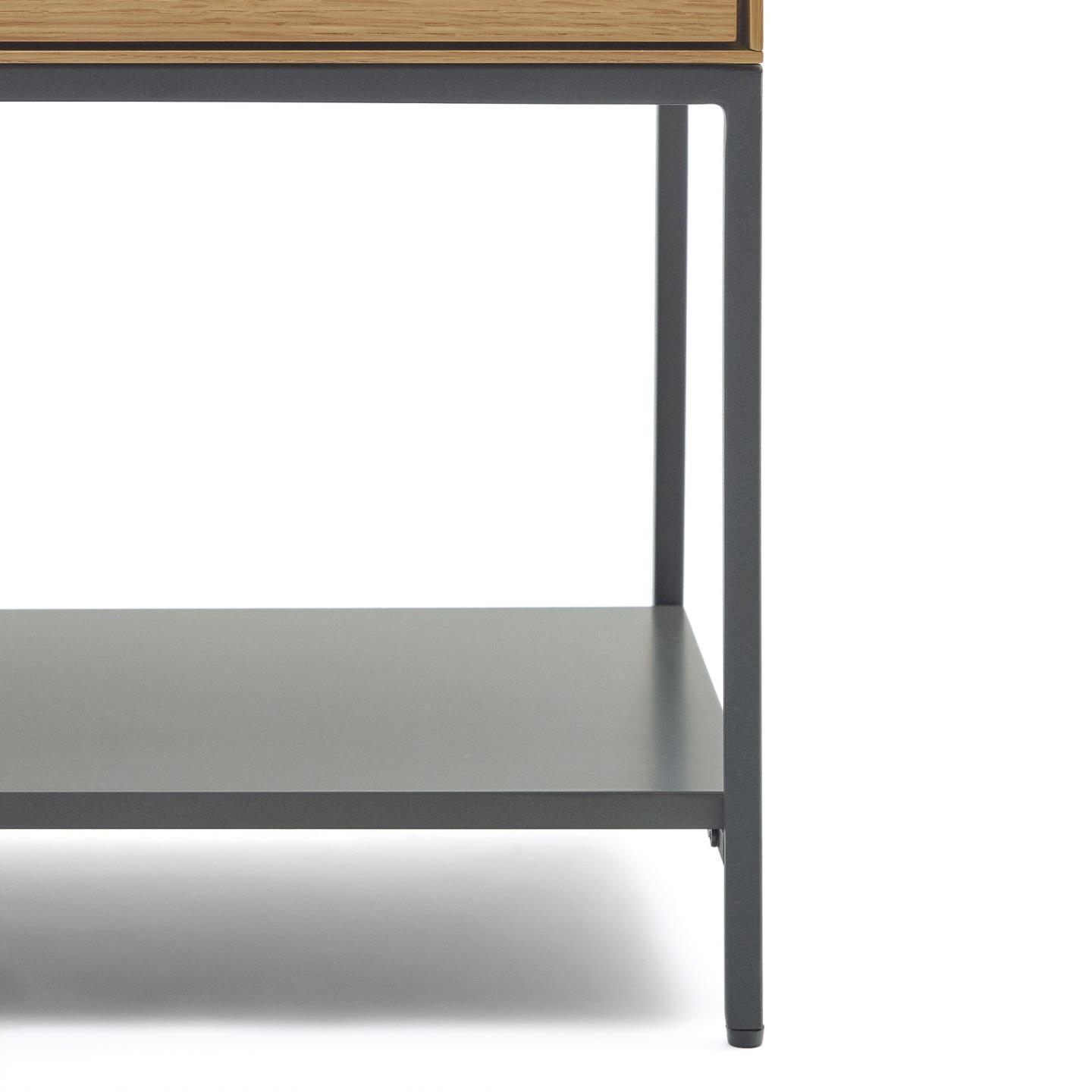 Komoda niska 2-drzwiowa VEDRANA fornir dębowy La Forma Eye on Design