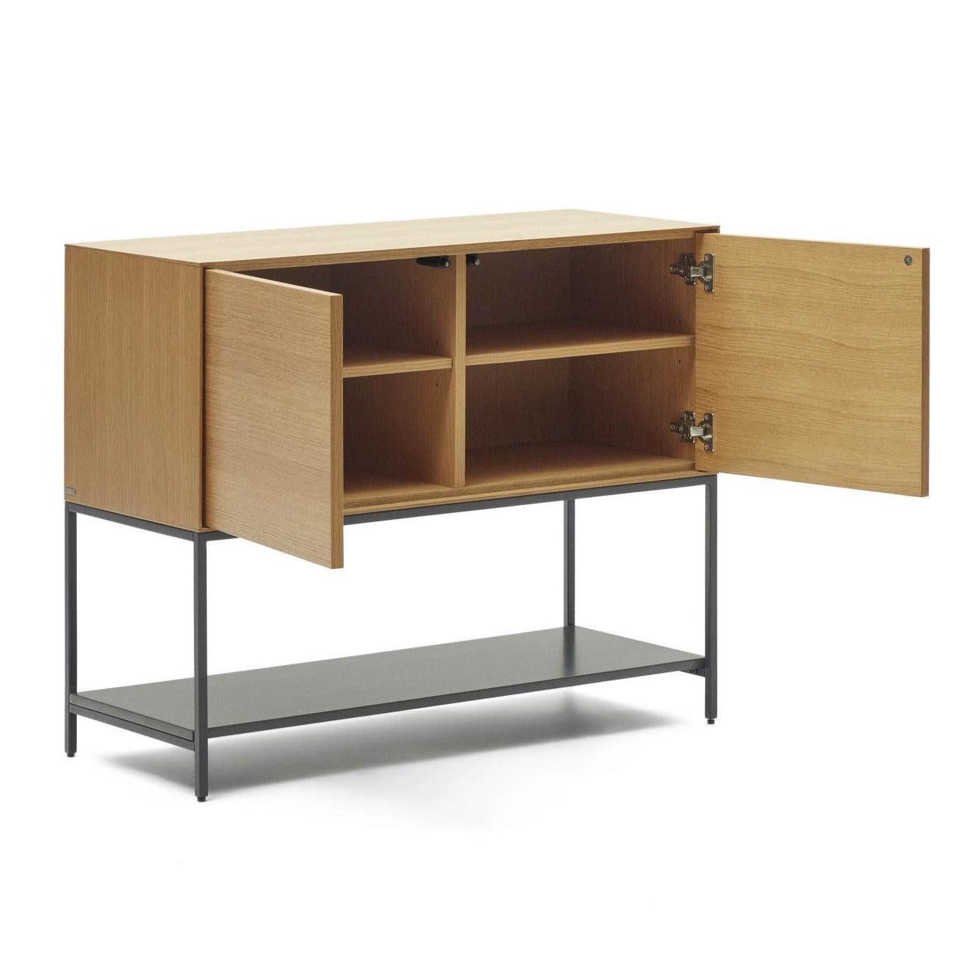 Komoda niska 2-drzwiowa VEDRANA fornir dębowy La Forma Eye on Design