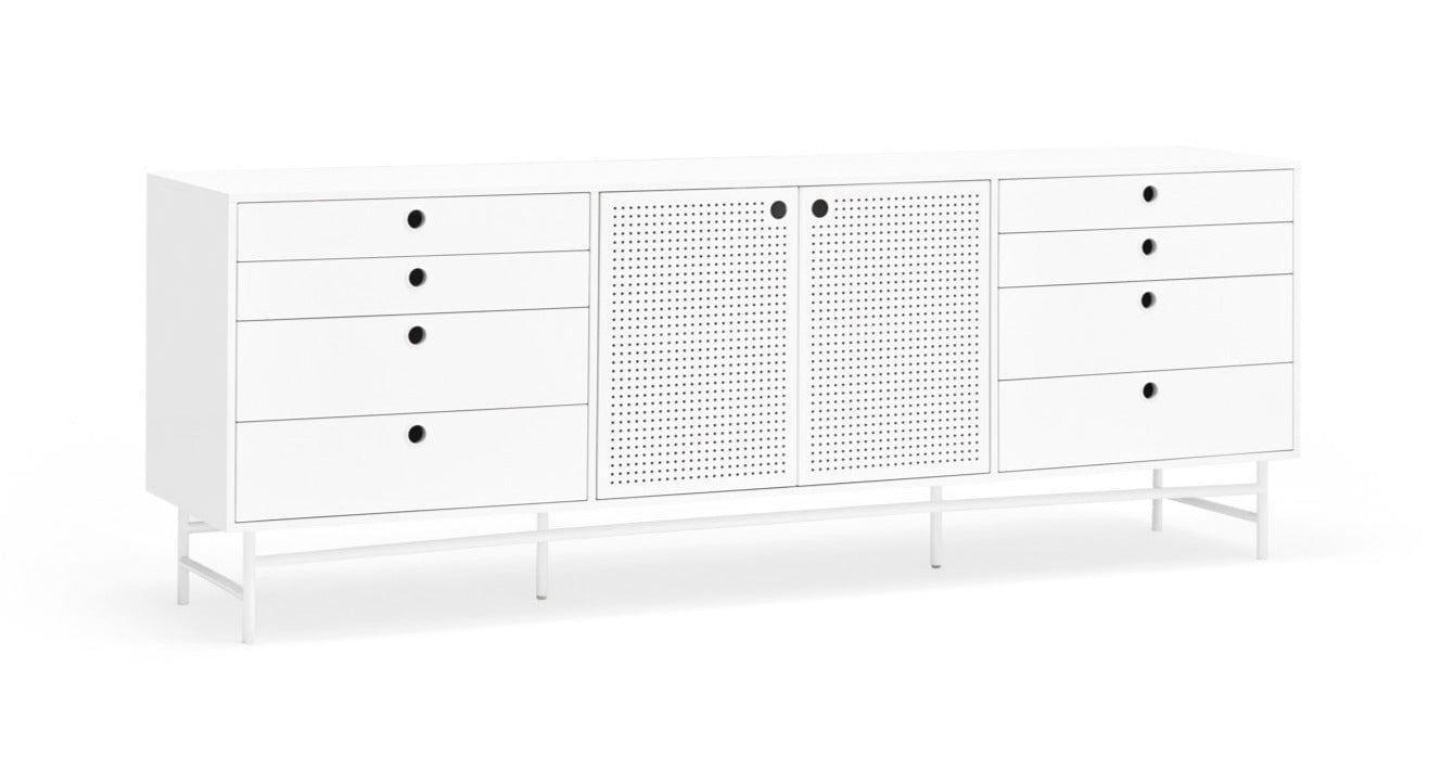 Komoda niska PUNTO biały Teulat Eye on Design