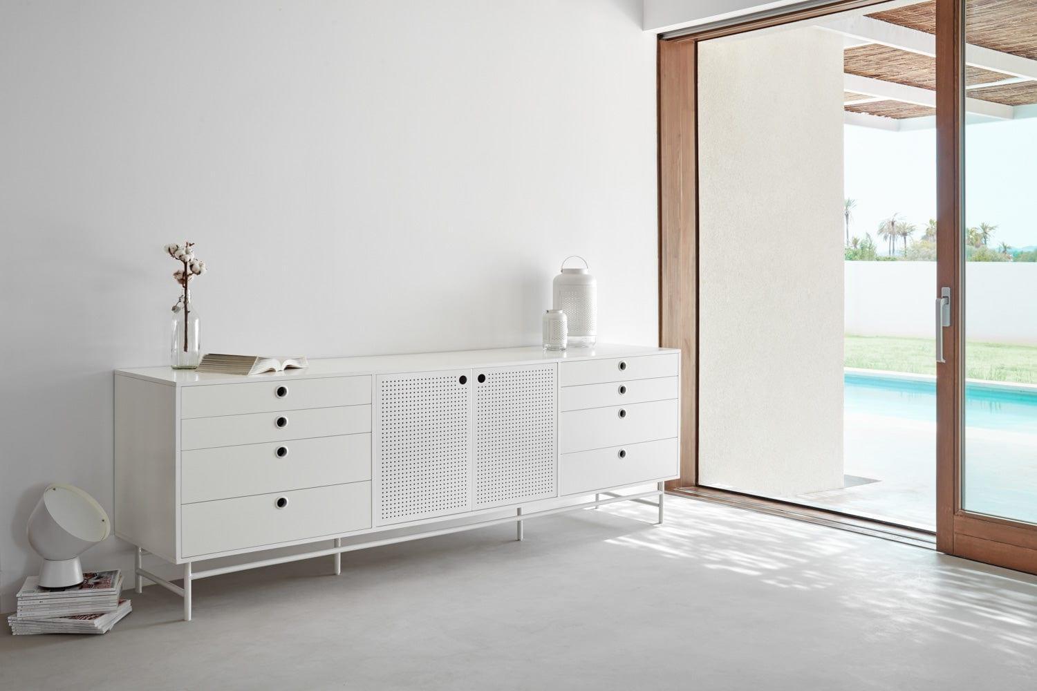 Komoda niska PUNTO biały Teulat Eye on Design