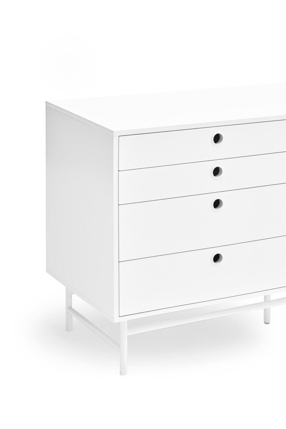 Komoda niska PUNTO biały Teulat Eye on Design