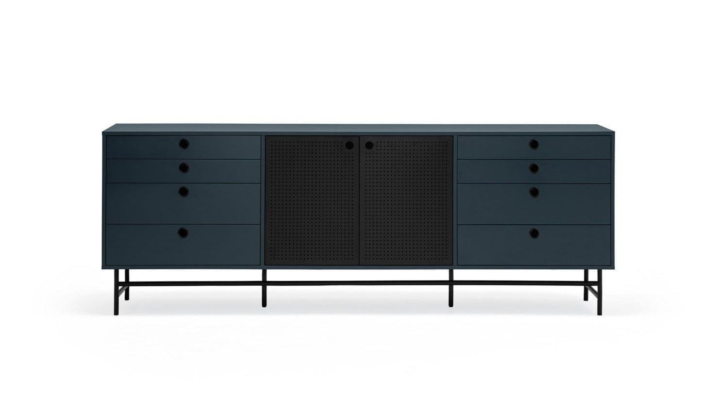 Komoda niska PUNTO ciemnoniebieski Teulat Eye on Design