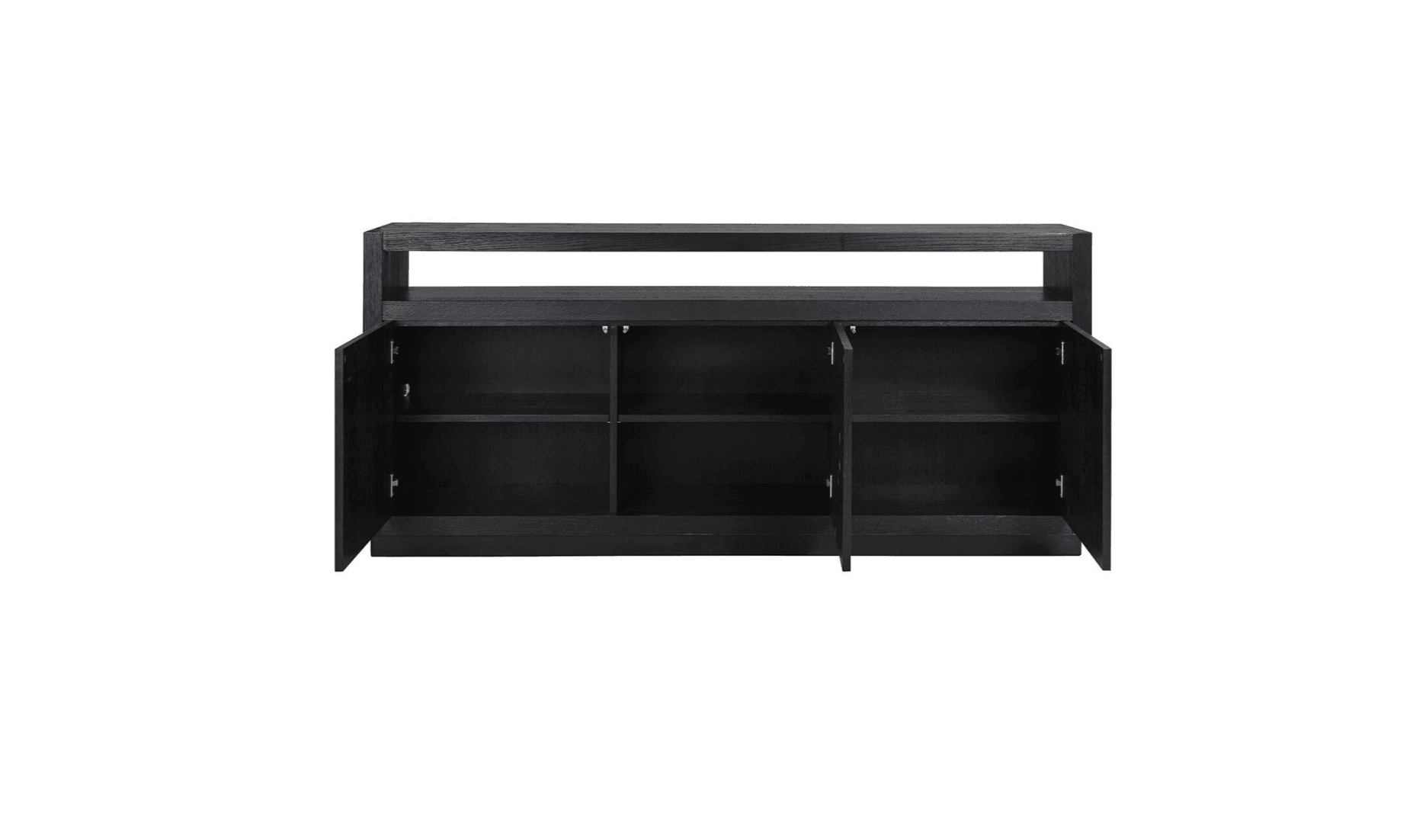 Komoda OAKURA czarny fornir dębowy Richmond Interiors Eye on Design