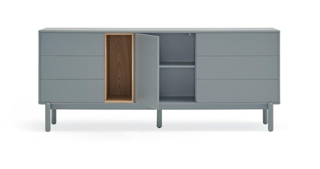 Komoda szeroka CORVO szary Teulat Eye on Design