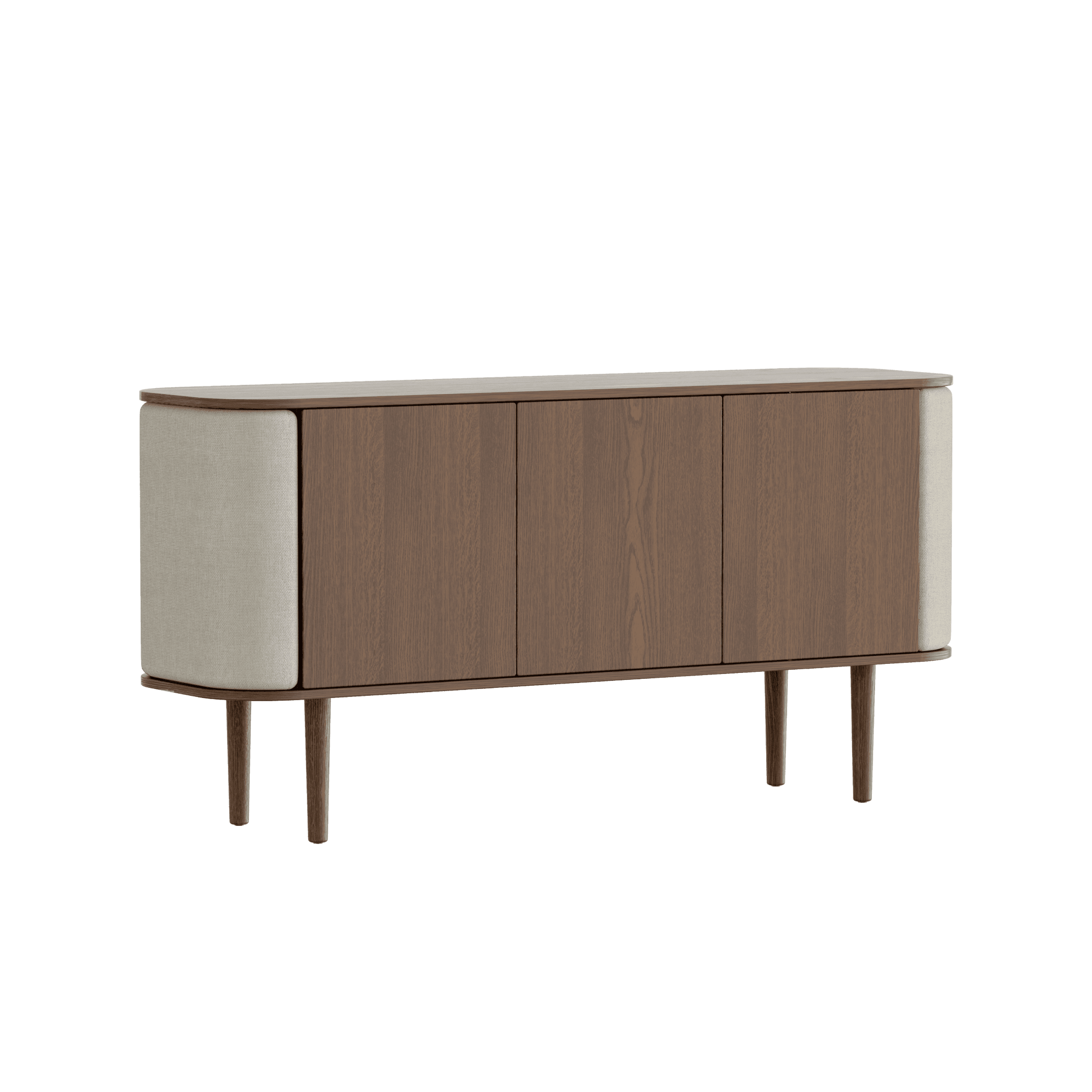 Komoda TREASURES beżowy z ciemnym dębem UMAGE Eye on Design