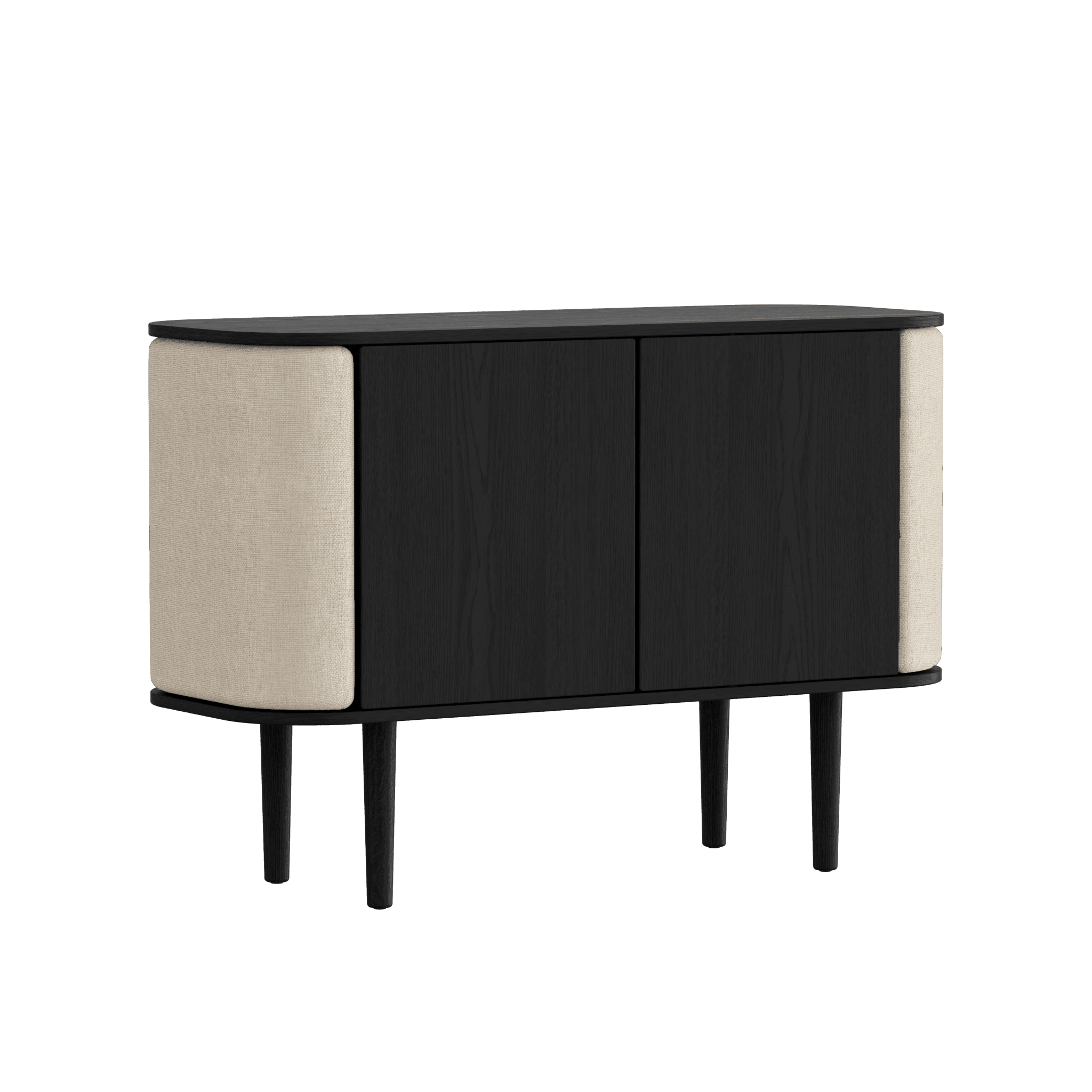 Komoda TREASURES beżowy z czarnym dębem UMAGE Eye on Design