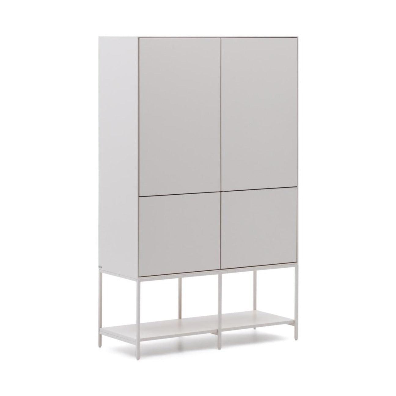 Komoda wysoka 4-drzwiowa VEDRANA biały La Forma Eye on Design