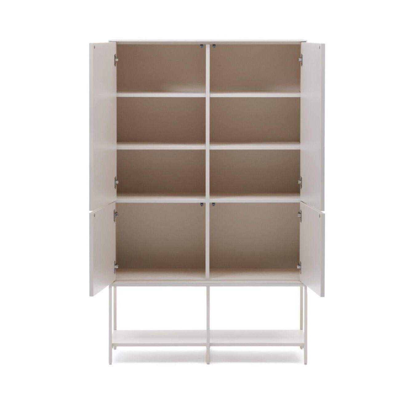 Komoda wysoka 4-drzwiowa VEDRANA biały La Forma Eye on Design