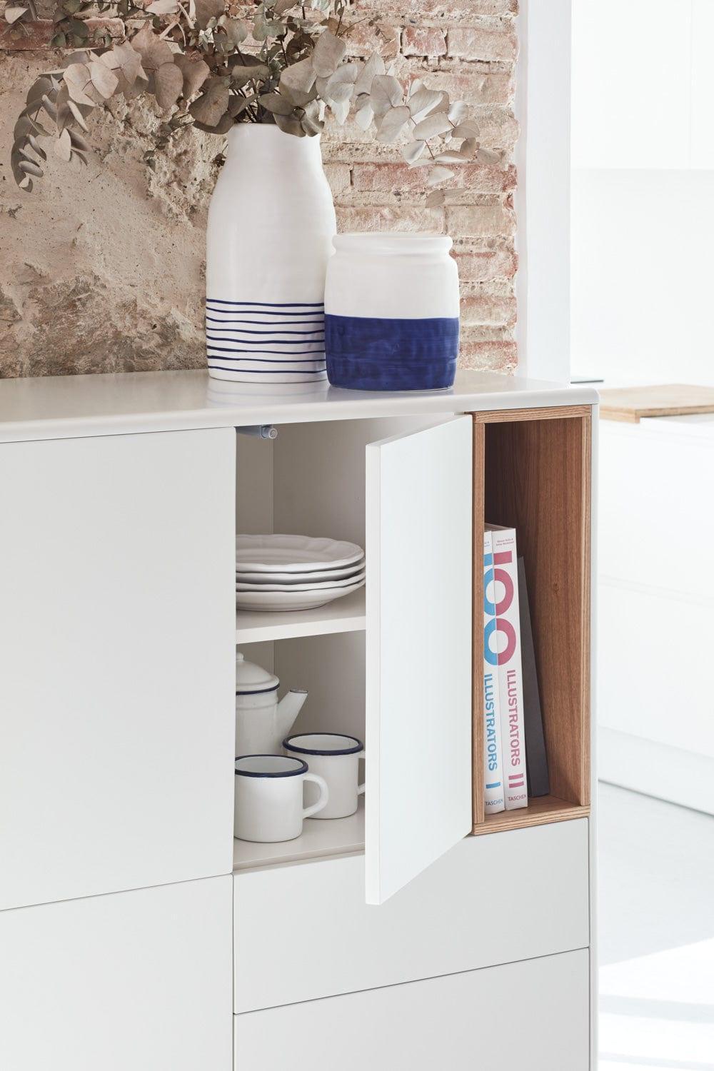 Komoda wysoka CORVO kremowy Teulat Eye on Design