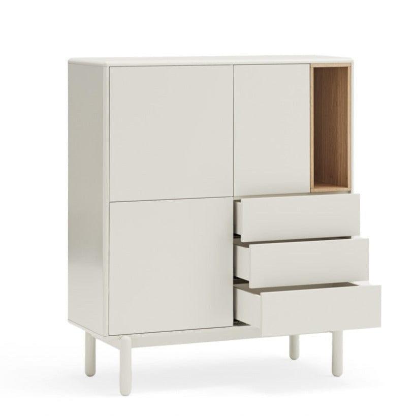 Komoda wysoka CORVO kremowy Teulat Eye on Design