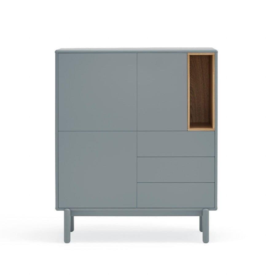 Komoda wysoka CORVO szary Teulat Eye on Design