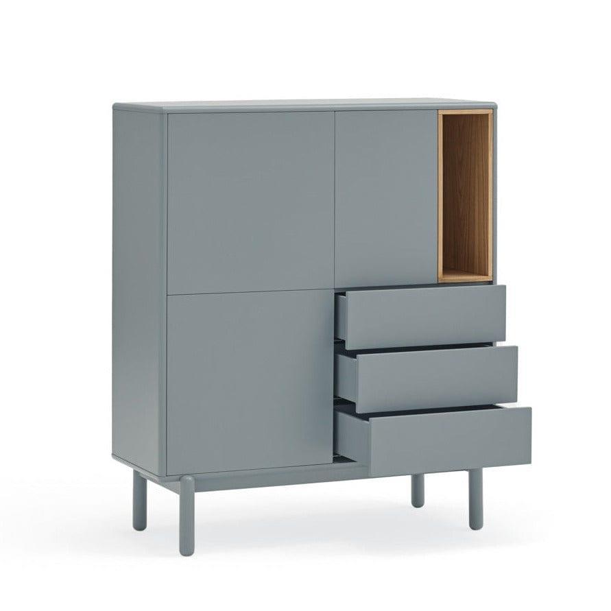 Komoda wysoka CORVO szary Teulat Eye on Design
