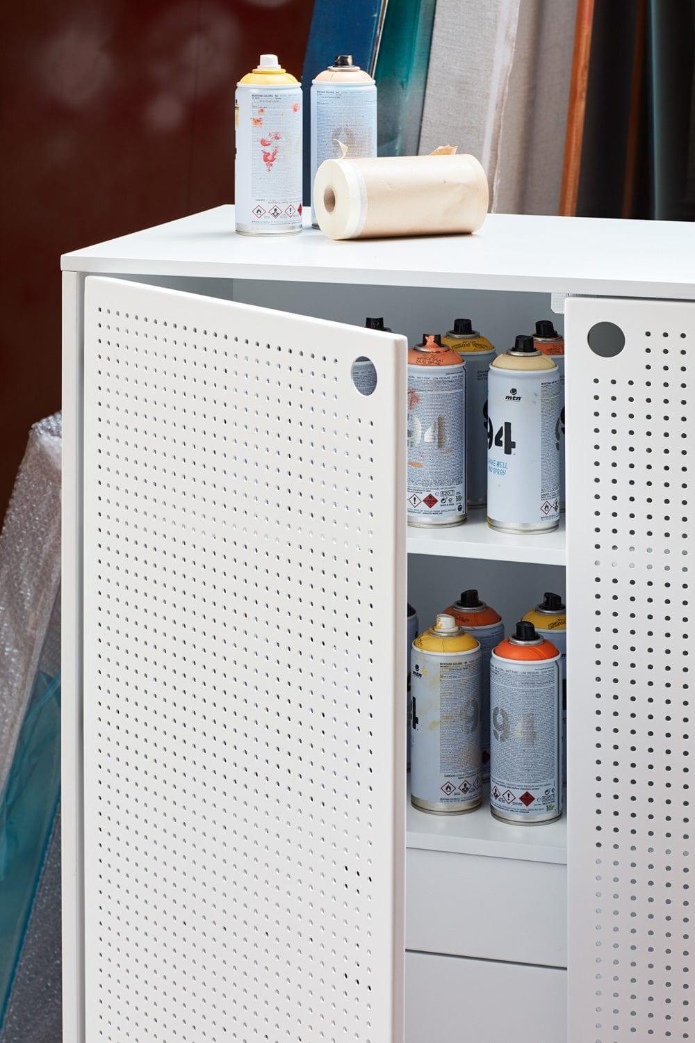 Komoda wysoka PUNTO biały Teulat Eye on Design