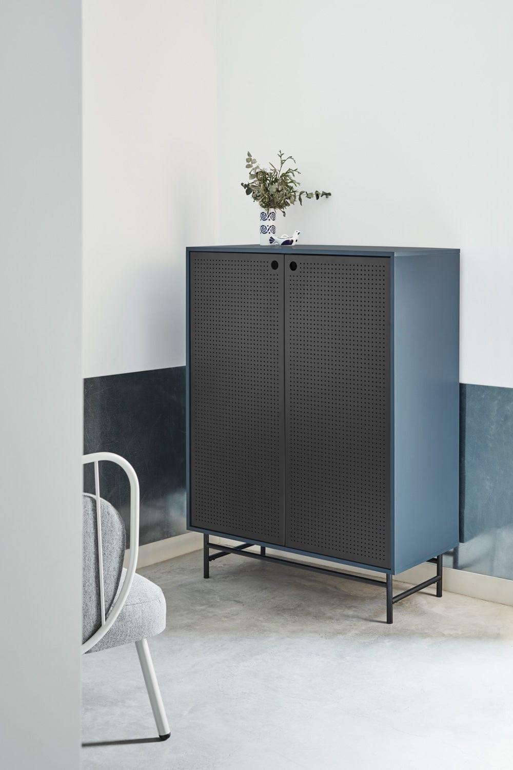 Komoda wysoka PUNTO ciemnoniebieski Teulat Eye on Design