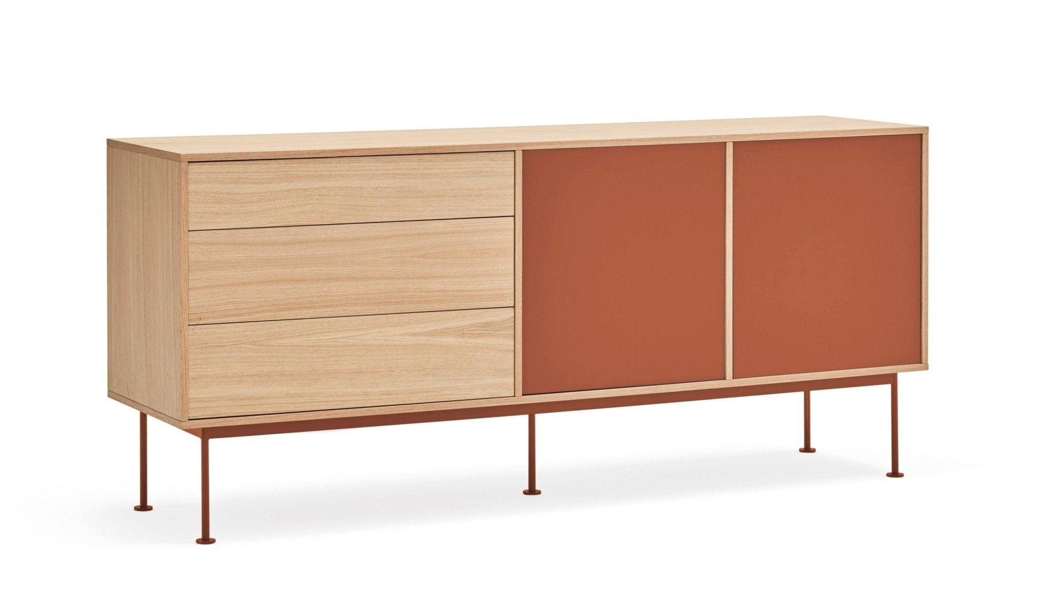 Komoda YOKO czerwony Teulat Eye on Design