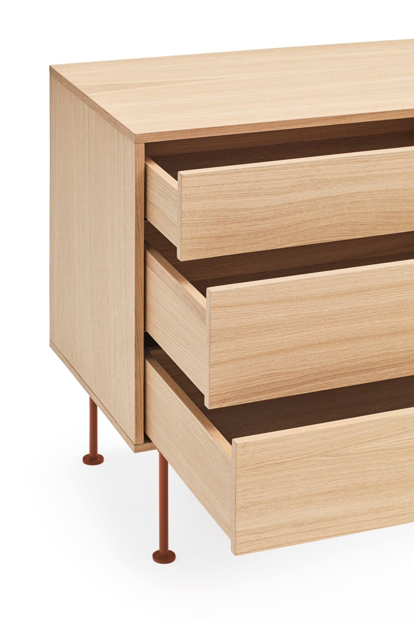 Komoda YOKO czerwony Teulat Eye on Design