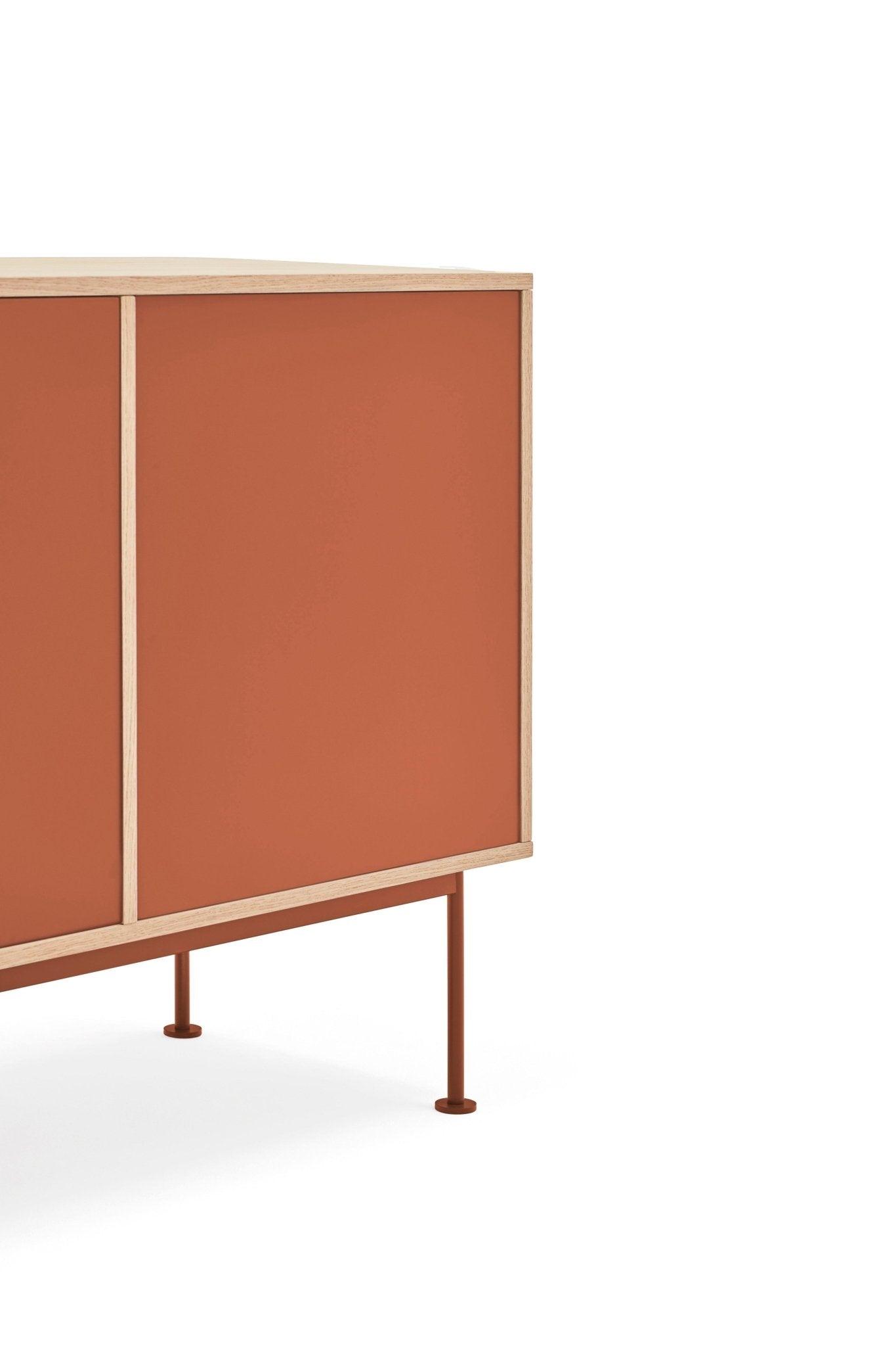 Komoda YOKO czerwony Teulat Eye on Design