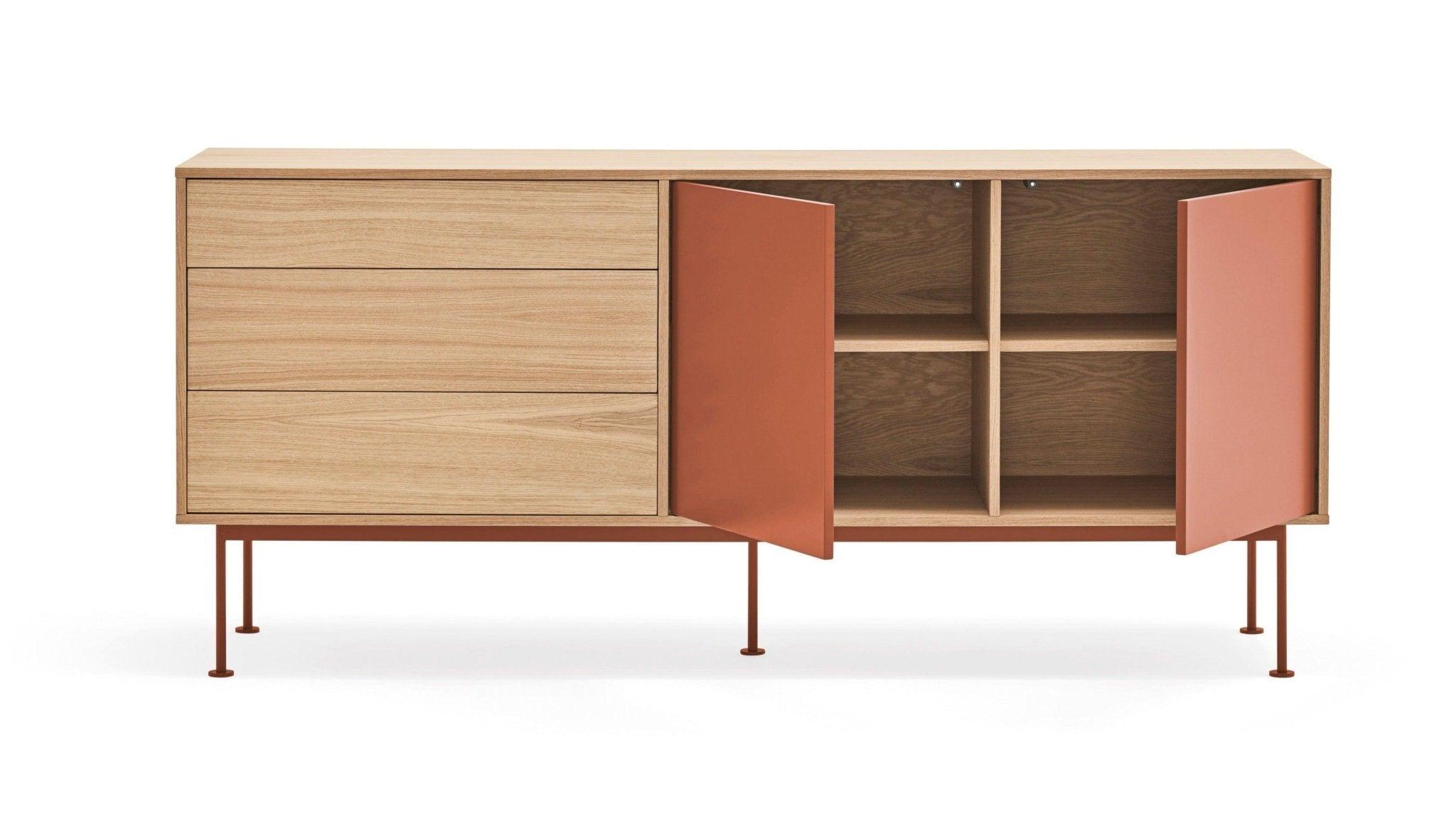 Komoda YOKO czerwony Teulat Eye on Design