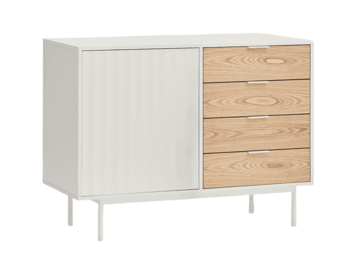 Komoda z szufladami SIERRA biały Teulat Eye on Design