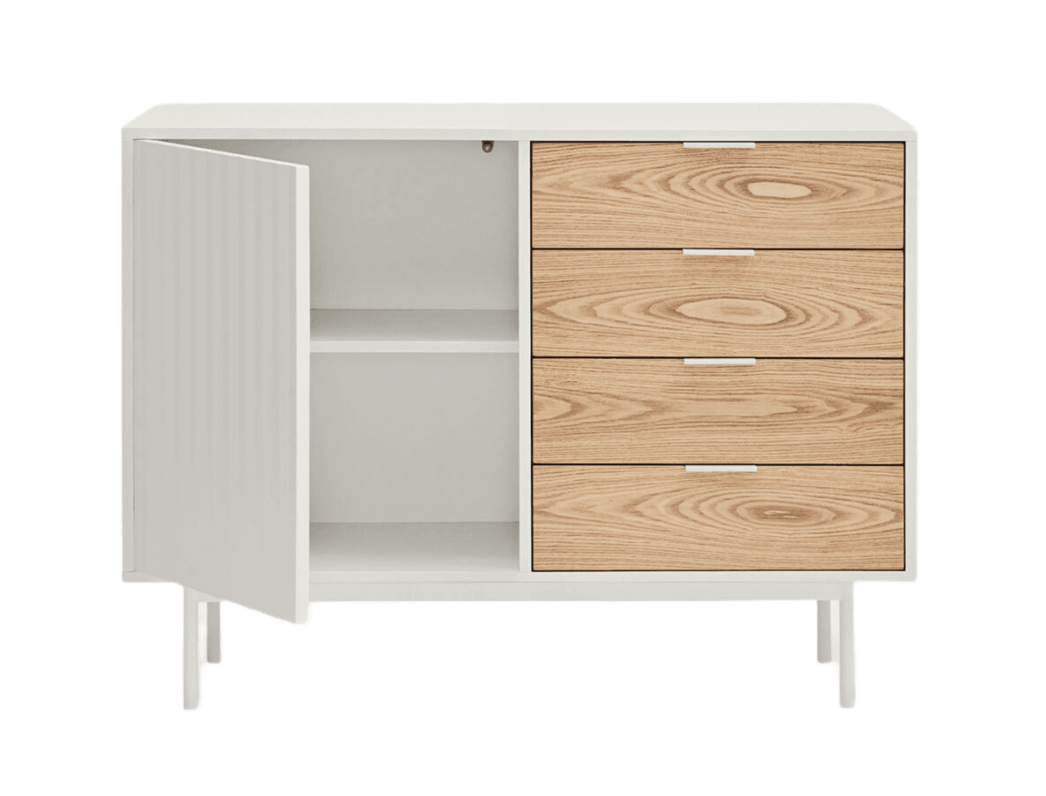 Komoda z szufladami SIERRA biały Teulat Eye on Design