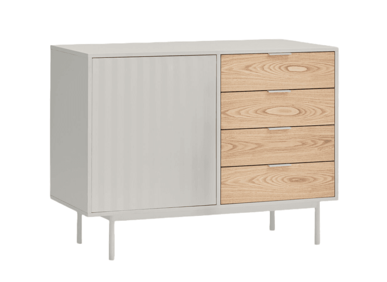 Komoda z szufladami SIERRA szary Teulat Eye on Design