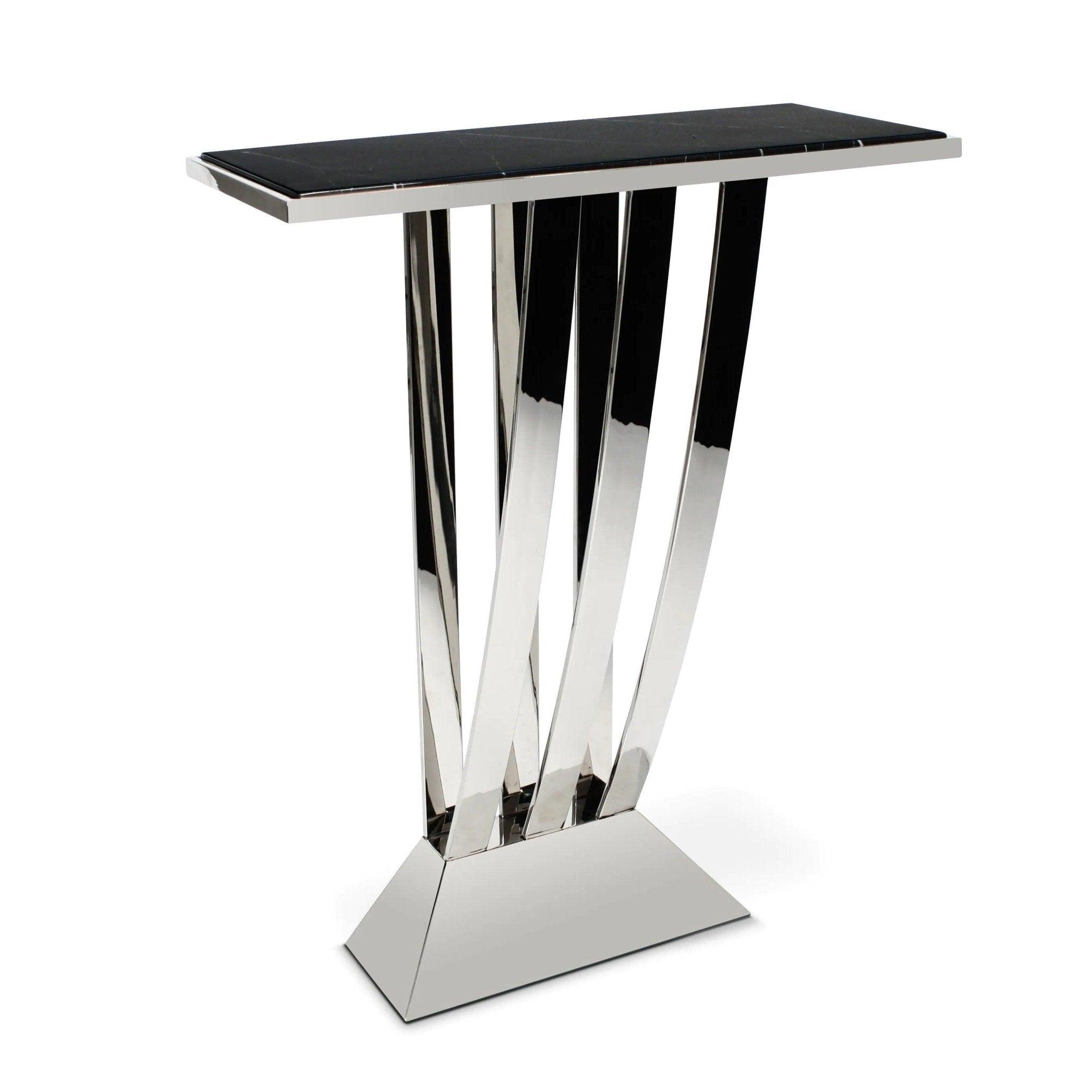 Konsola BEAU DECO polerowana stal Eichholtz Eye on Design