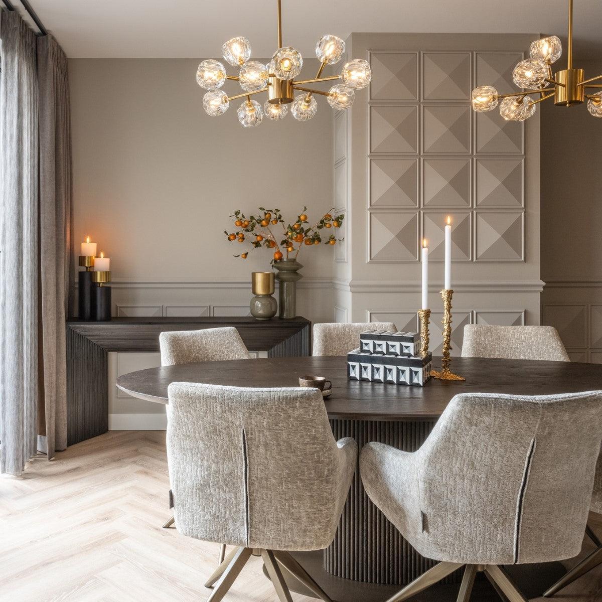 Konsola GIZEN ciemnobrązowy Richmond Interiors Eye on Design