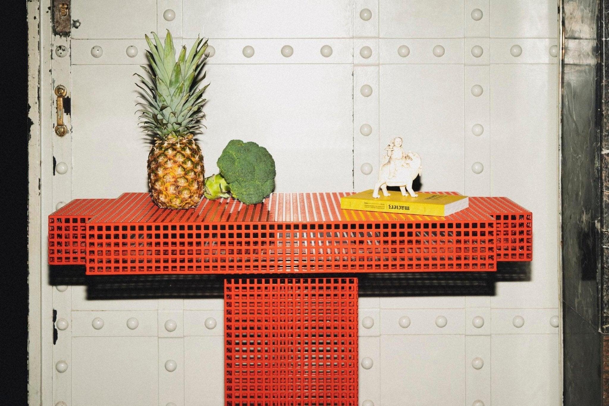 Konsola METROPOLIS stalowy Mati Sipiora Eye on Design