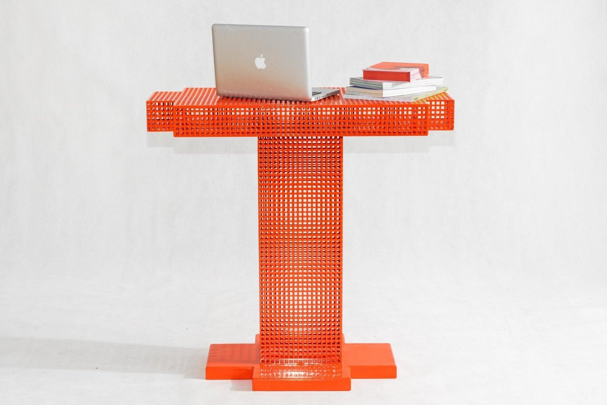 Konsola METROPOLIS stalowy Mati Sipiora Eye on Design