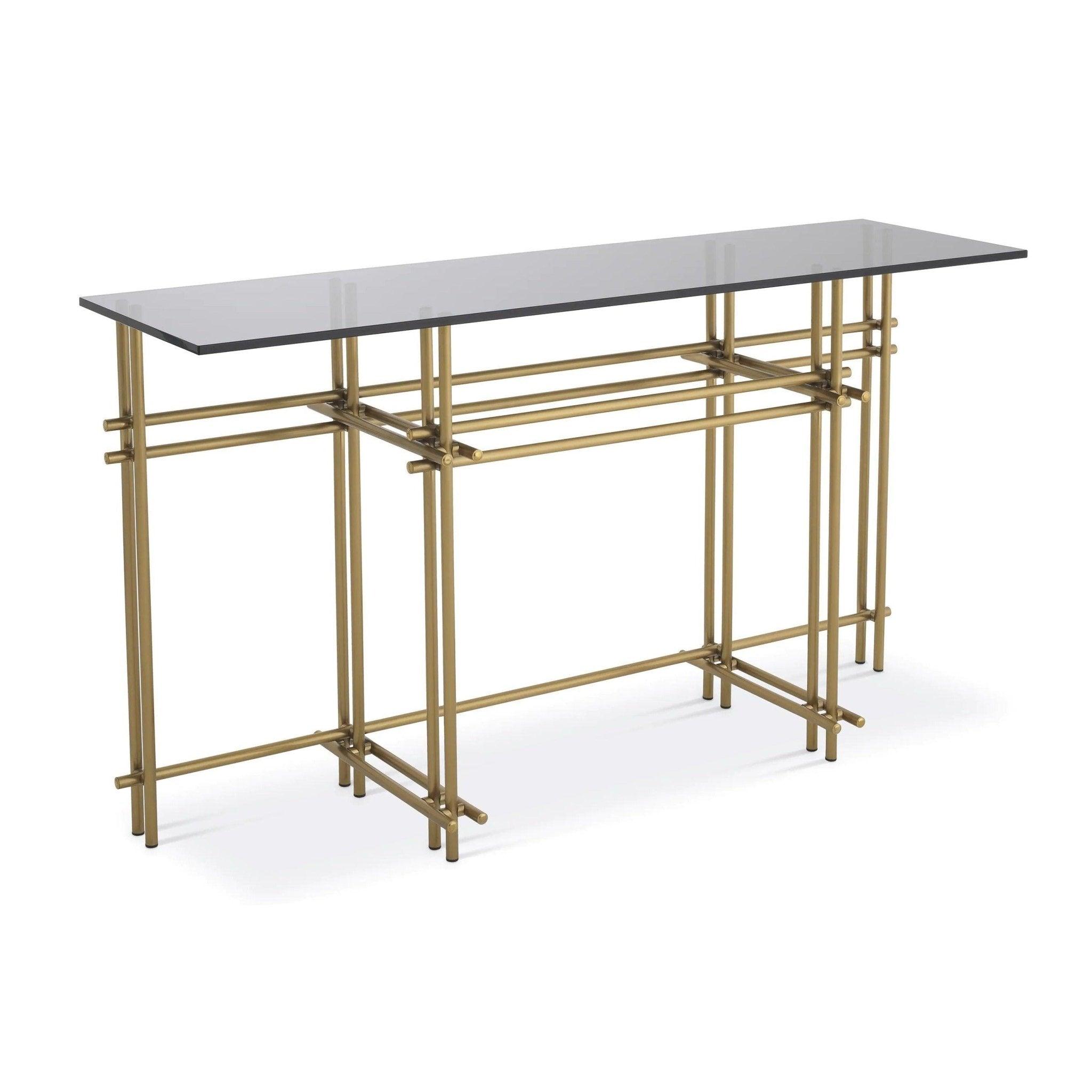 Konsola QUINN szczotkowany mosiądz Eichholtz Eye on Design