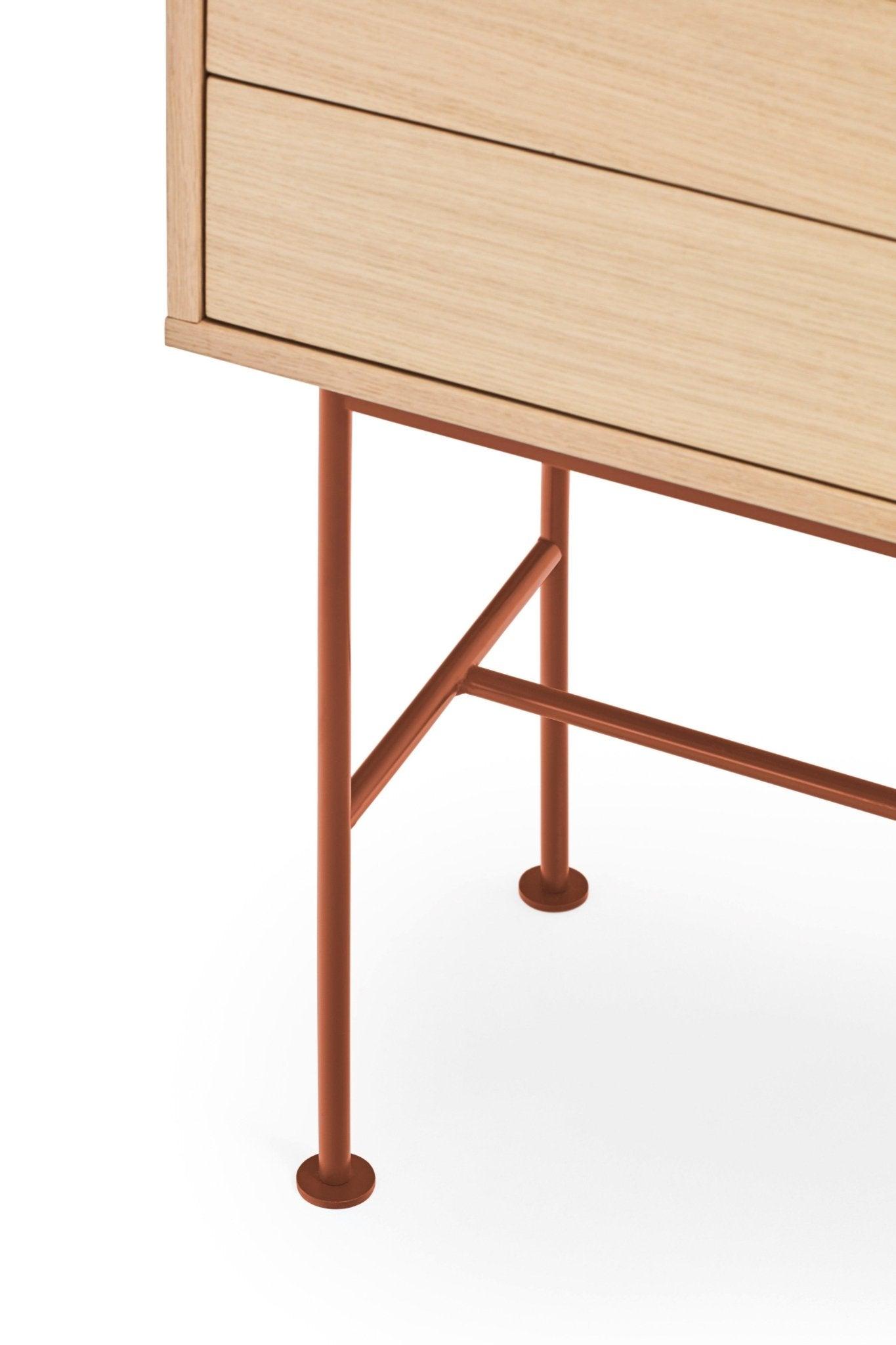 Konsola YOKO czerwony Teulat Eye on Design