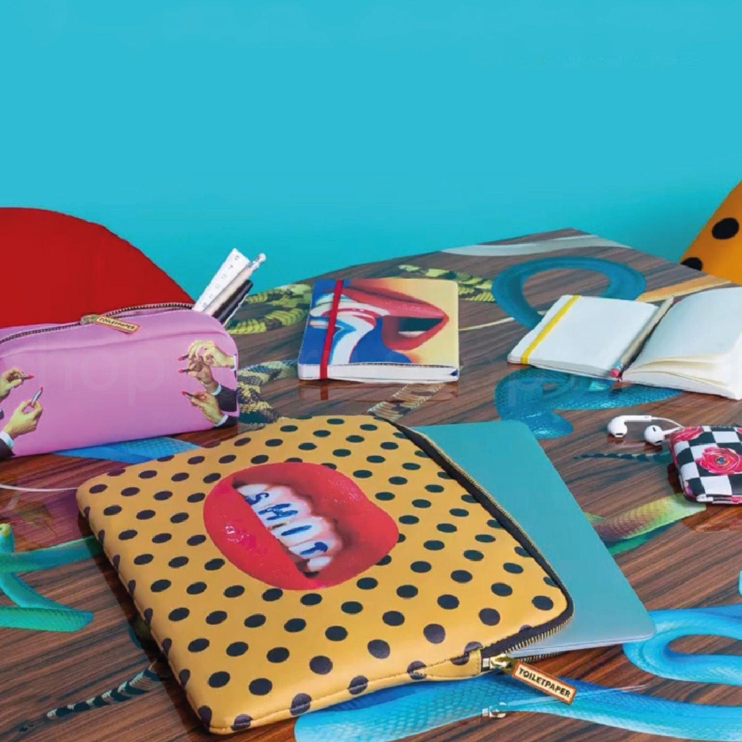 Kosmetyczka SNAKES czarny Seletti Eye on Design