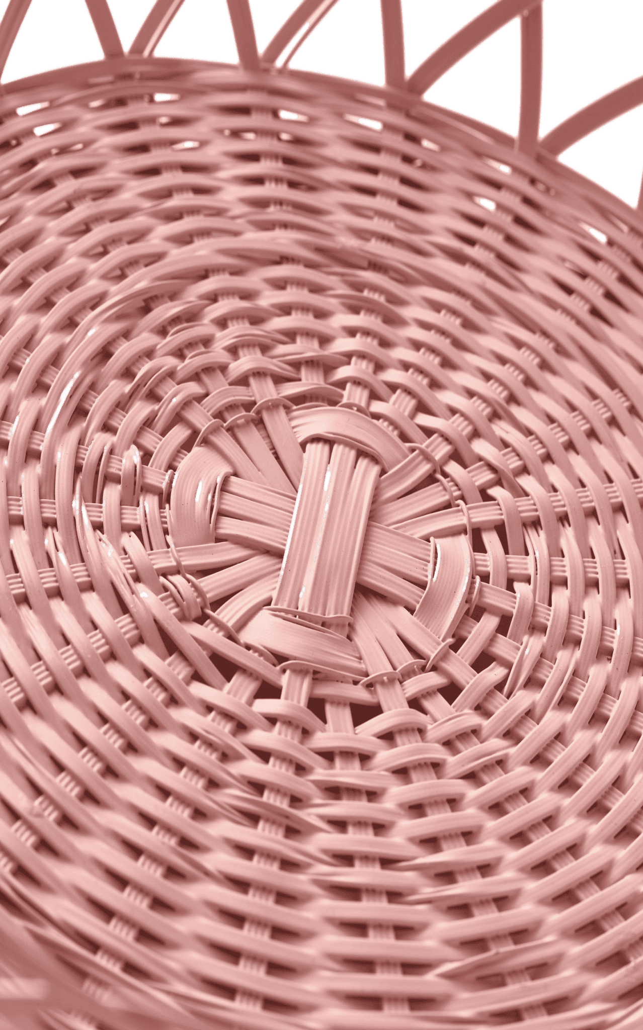 Koszyk BAKKIE jasnoróżowy Pols Potten Eye on Design