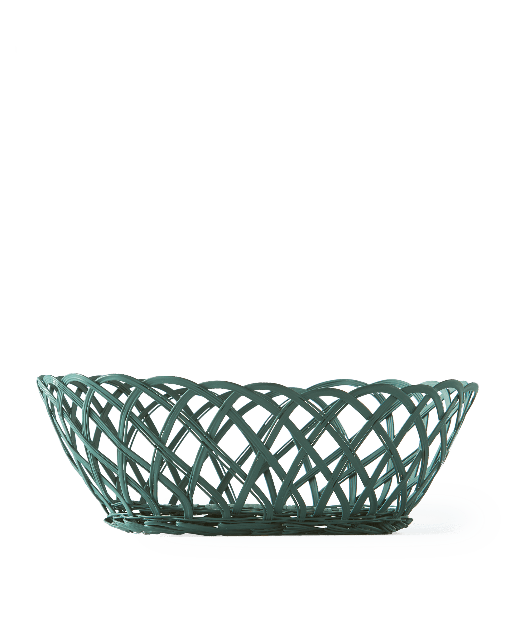 Koszyk BAKKIE OVAL ciemnozielony Pols Potten Eye on Design