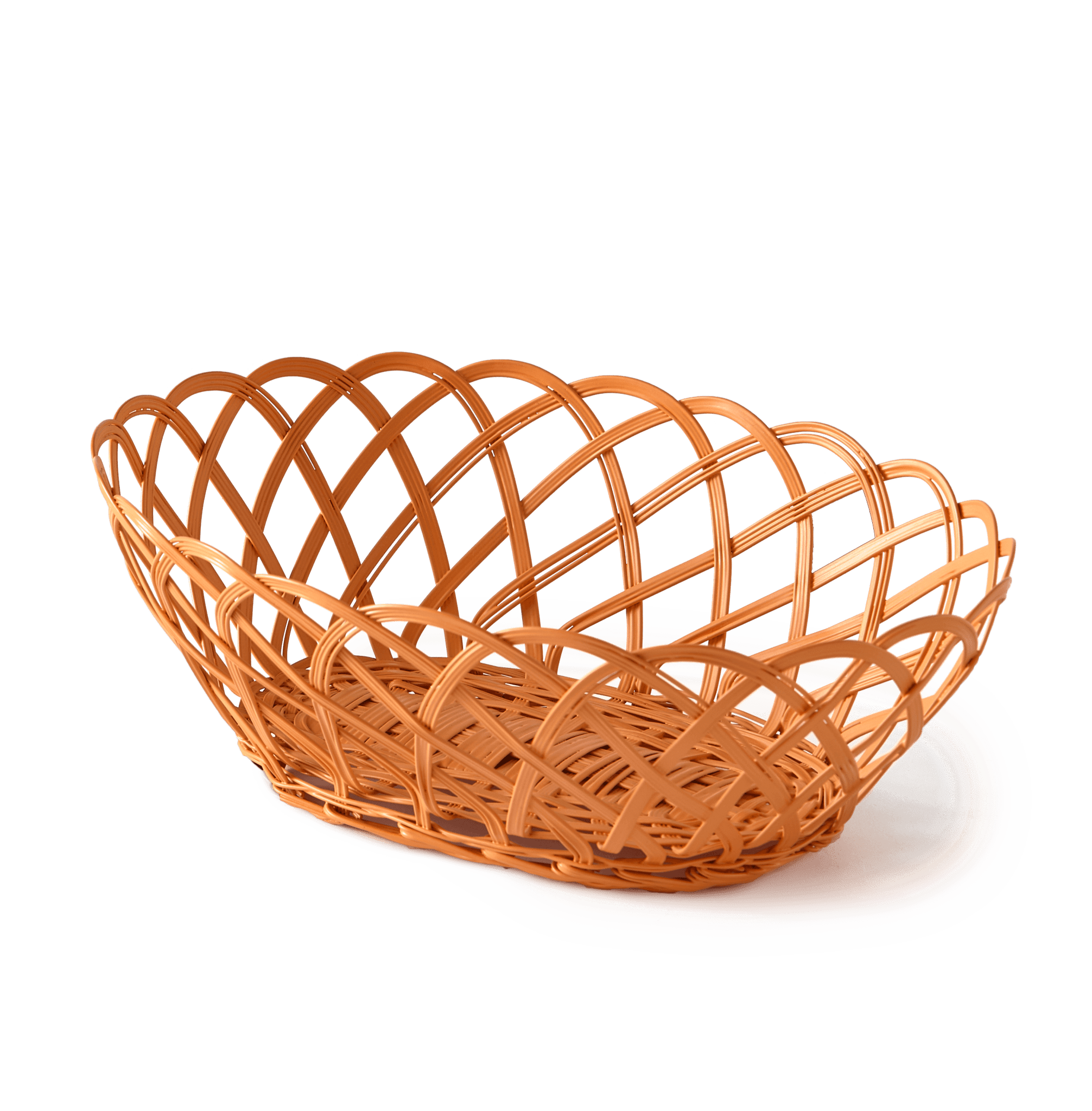 Koszyk BAKKIE OVAL pomarańczowy Pols Potten Eye on Design