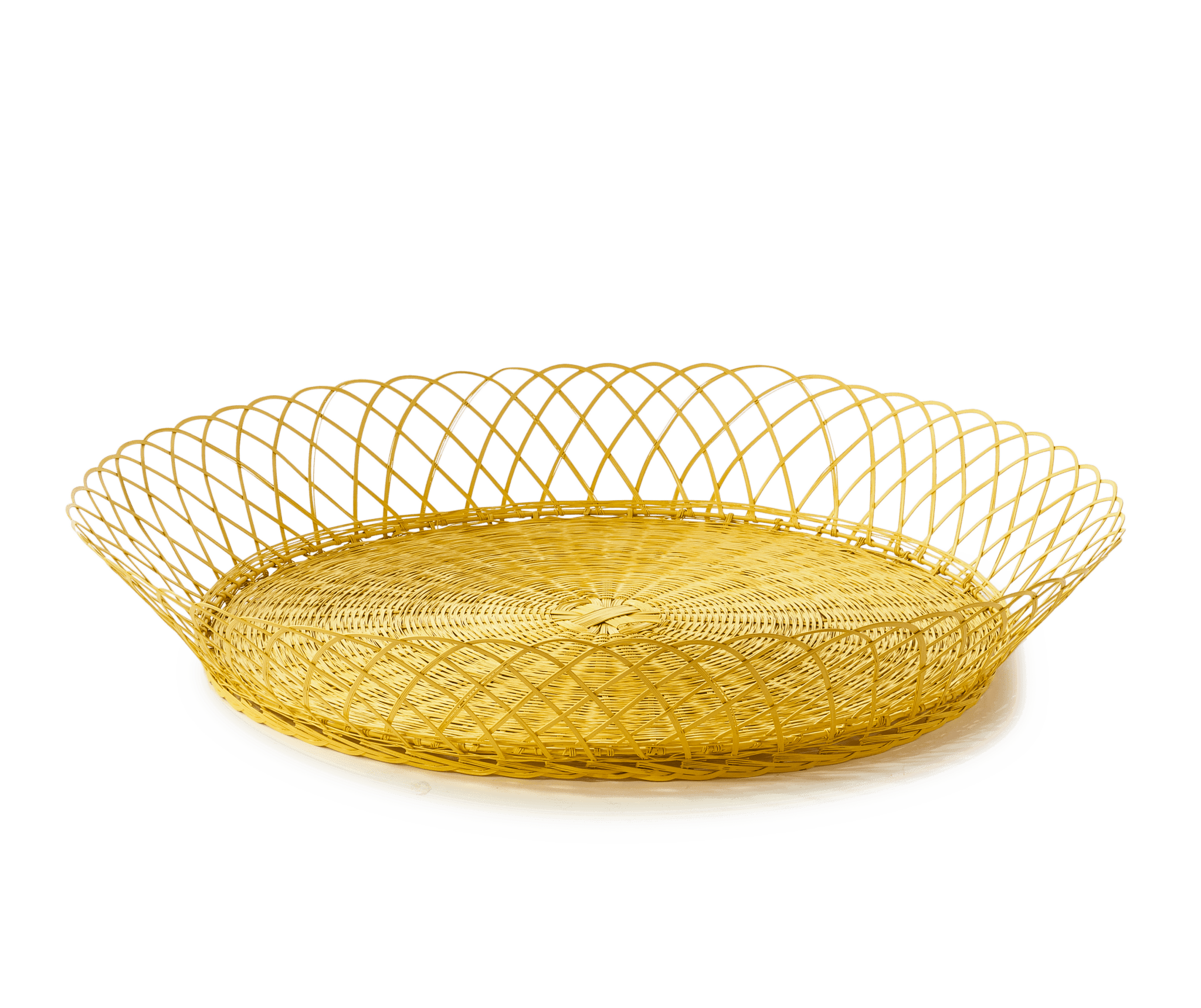 Koszyk BAKKIE żółty Pols Potten Eye on Design