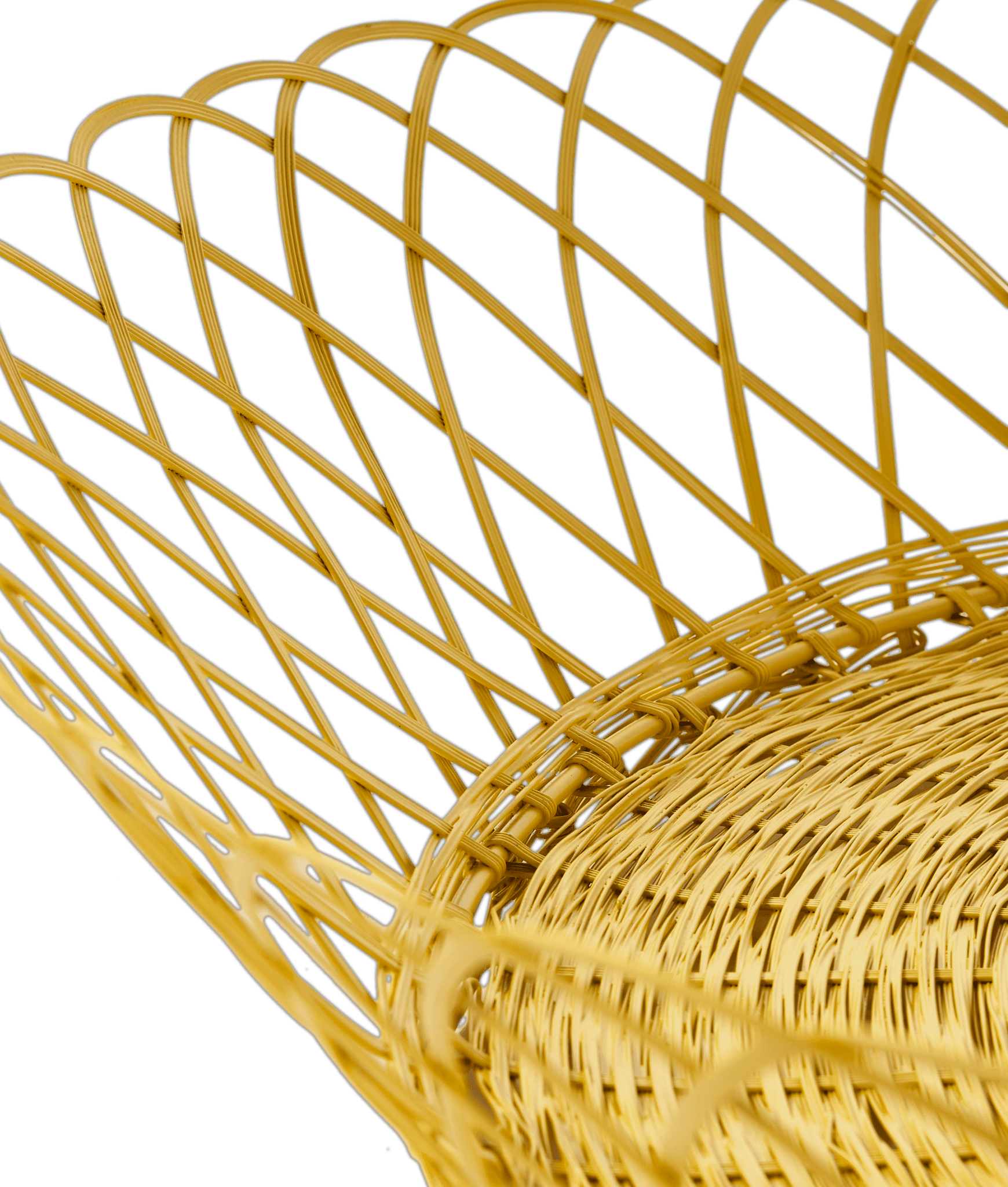 Koszyk BAKKIE żółty Pols Potten Eye on Design