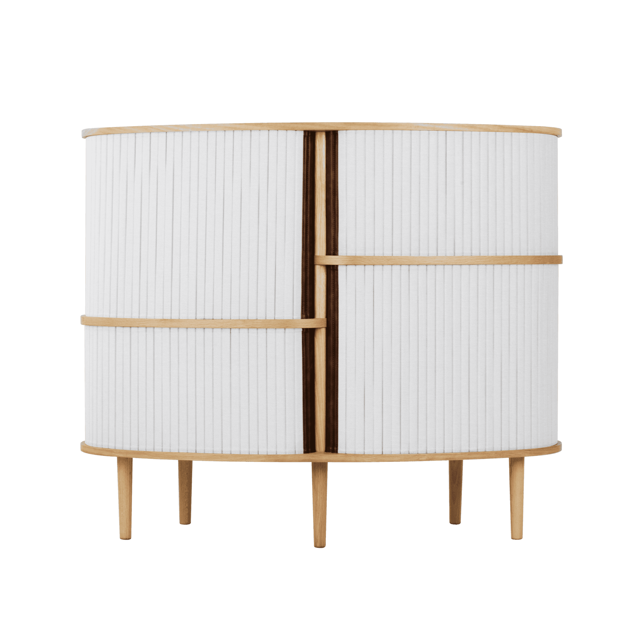 Kredens AUDACIOUS baby blue z dębem UMAGE Eye on Design